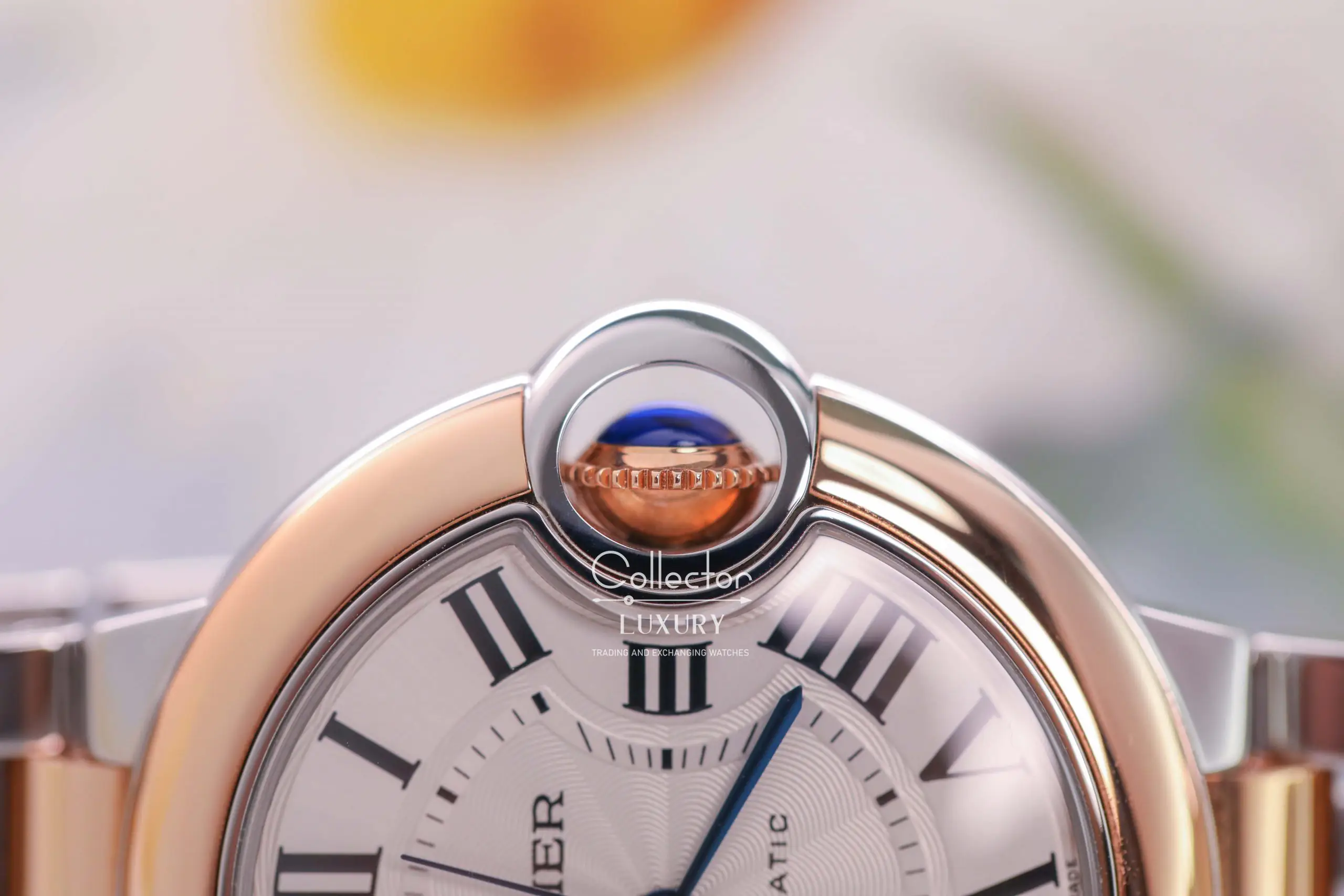 Cartier Ballon Bleu de Cartier - W2BB0032 - Demi Rose Gold 18k - 33mm - Ảnh 6