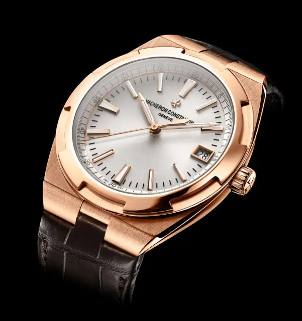 Vacheron Constantin OVERSEAS SELF-WINDING 4500V/000R-B127 - 41 MM - PINK GOLD - White Dial - Ảnh 6