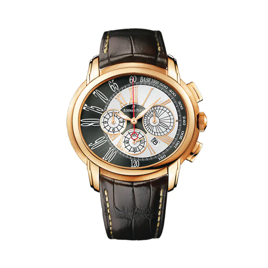 Audemars Piguet Millenary Chronograph - 26145OR.OO.D093CR.01 - Rose Gold 18K - 47mm