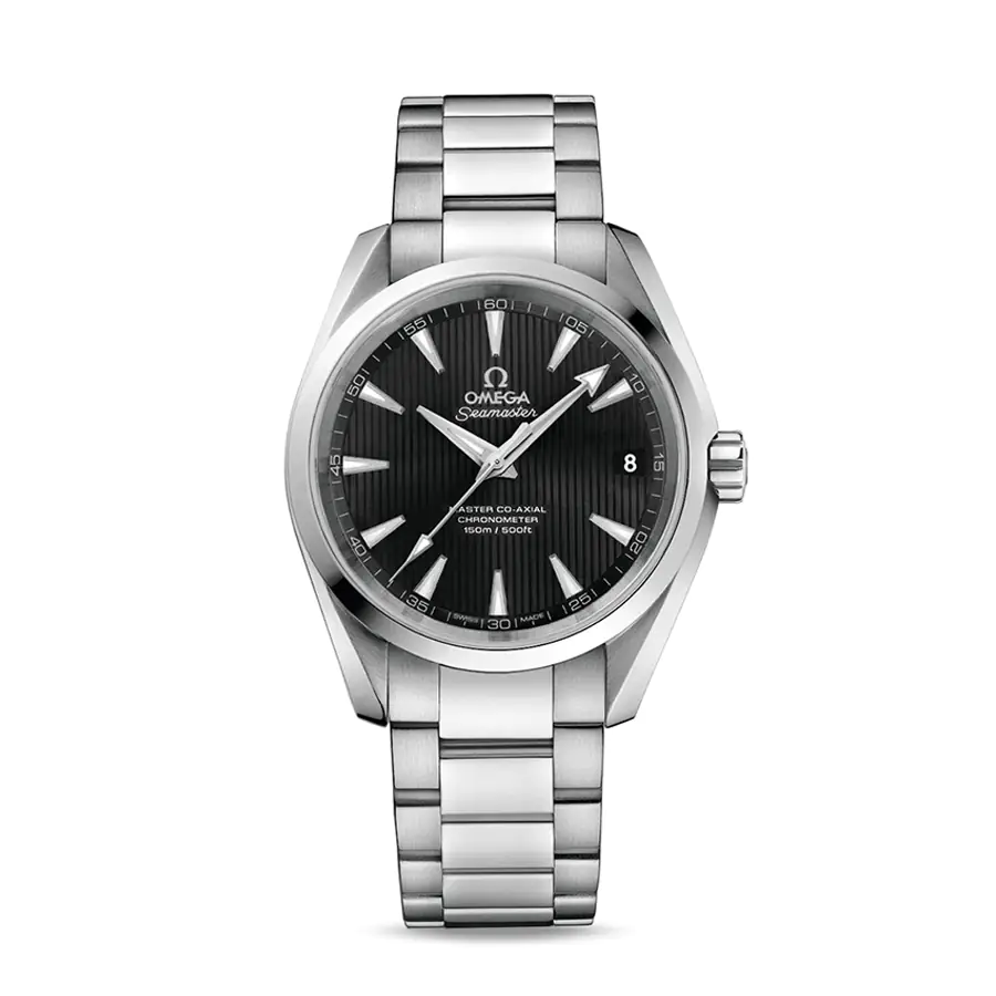 OMEGA SEAMASTER AQUATERRA 150M 8500 – 231.10.39.21.01.002 - BLACK DIAL - 38.5MM - STAINLESS STEEL
