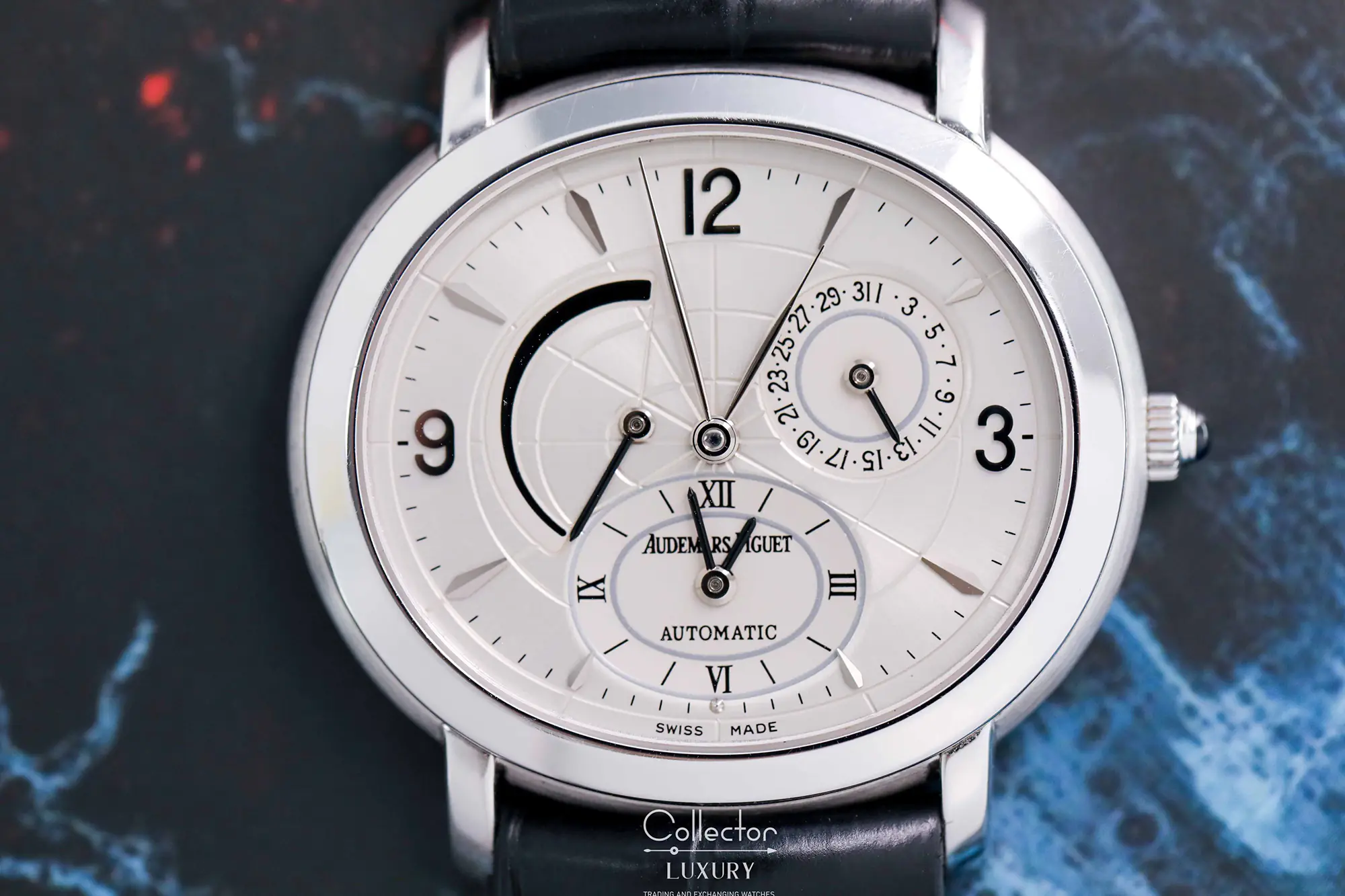 Audemars Piguet Millenary Dual Time & Power Reserve - 25778BC.OO.0001CR.01 - White Gold 18K - - Ảnh 2