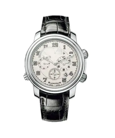 Blancpain Léman Réveil GMT 2041.1542M.53B - white gold 18k - 40mm