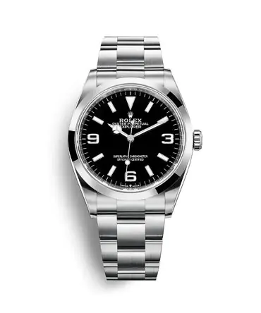 Rolex Explorer 124270-0001 - Black Dial - Oystersteel - 36mm