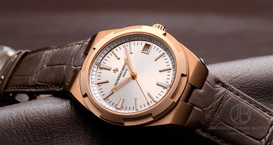 Vacheron Constantin OVERSEAS SELF-WINDING 4500V/000R-B127 - 41 MM - PINK GOLD - White Dial - Ảnh 3