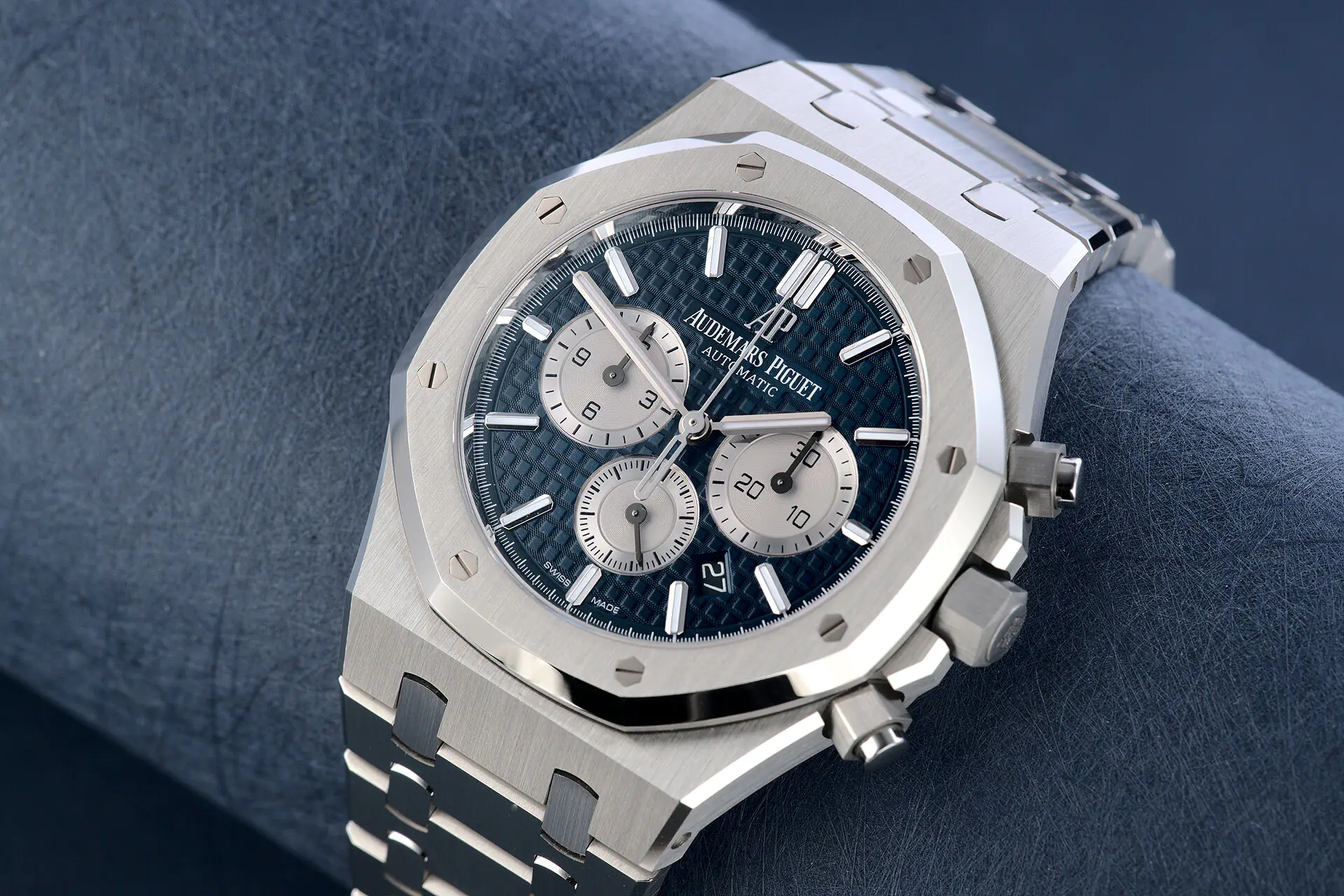 Audemars Piguet Royal Oak Chronograph 26331ST.OO.1220ST.01 - 41mm - Blue dial - Ảnh 5