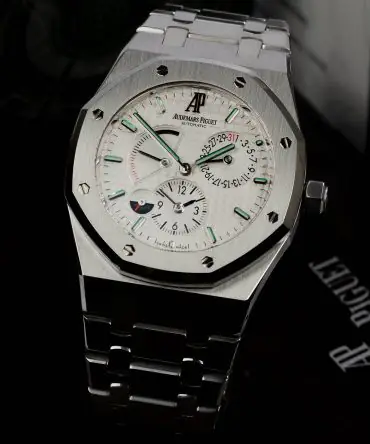 Alternative view of Audemars Piguet Royal Oak Dual Time 26120ST.OO.1220ST.01 - White Dial - 41mm - stainless steel