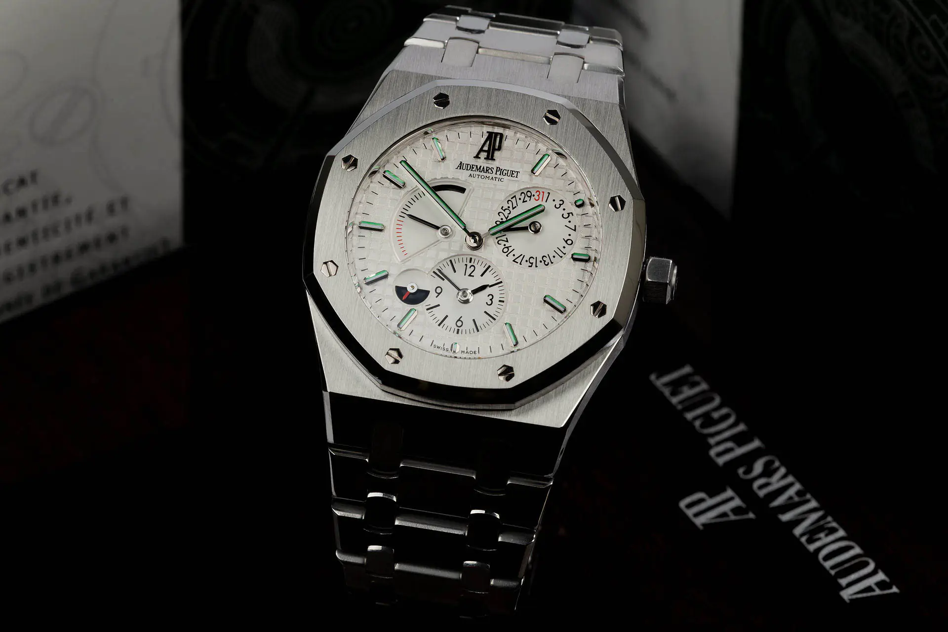 Audemars Piguet Royal Oak Dual Time 26120ST.OO.1220ST.01 - White Dial - 41mm - stainless steel - Ảnh 2