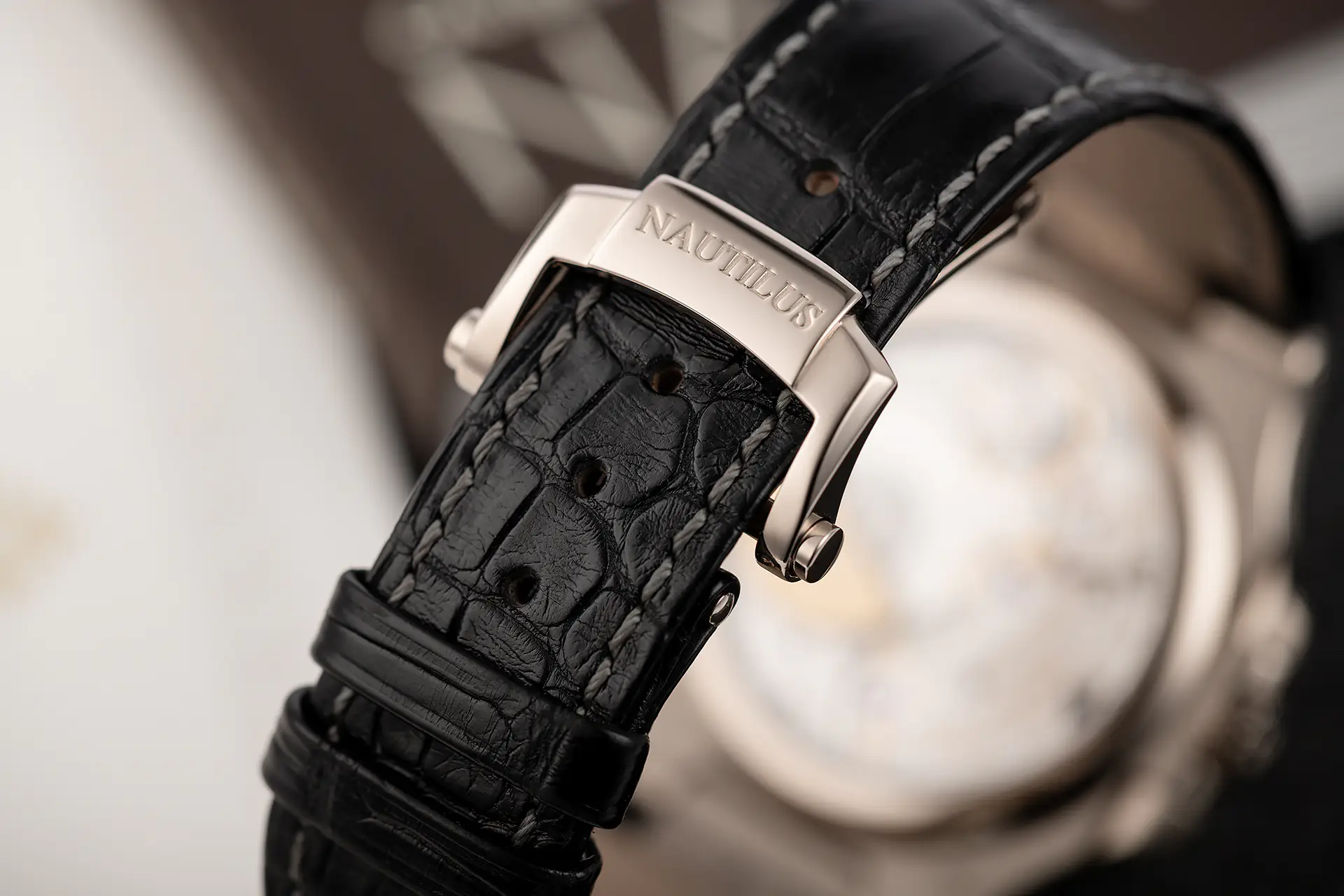 PATEK PHILIPPE NAUTILUS 5712G-001 WHITE GOLD GREY DIAL - - Ảnh 5