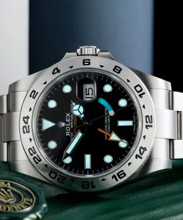 Alternative view of Rolex Explorer II 226570-0002 - Black Dial - Oystersteel - 42mm