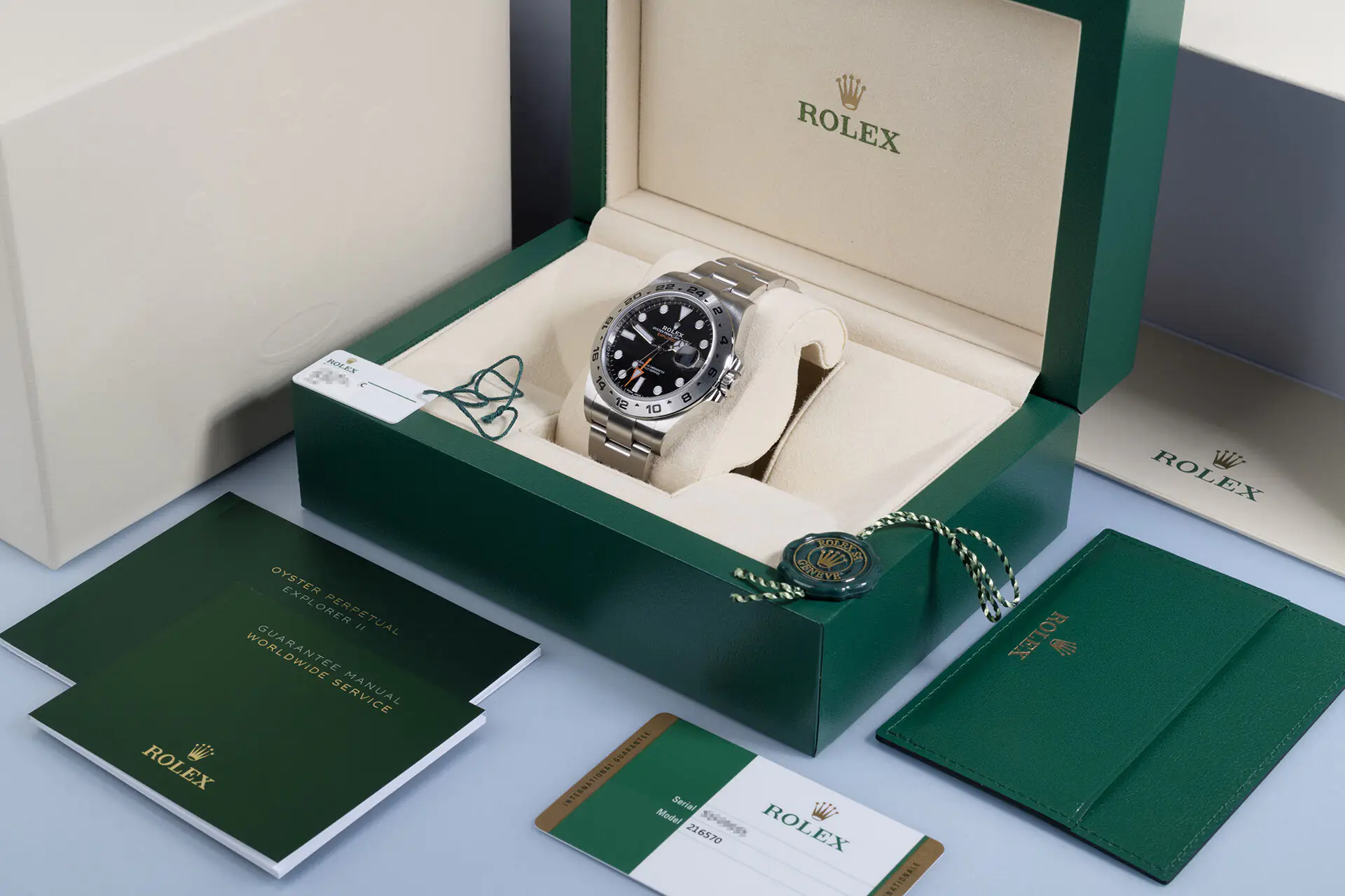 Rolex Explorer II 226570-0002 - Black Dial - Oystersteel - 42mm - Ảnh 5