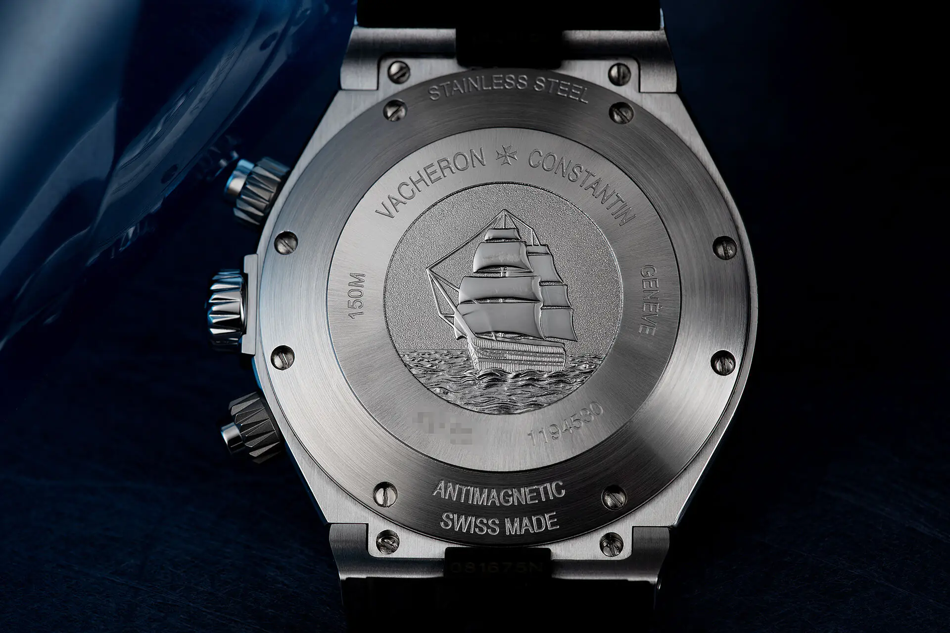 Vacheron Constantin Overseas Chronoghraph 49150/000W-9501 - 42mm - Steel - Grey Dial - Ảnh 7