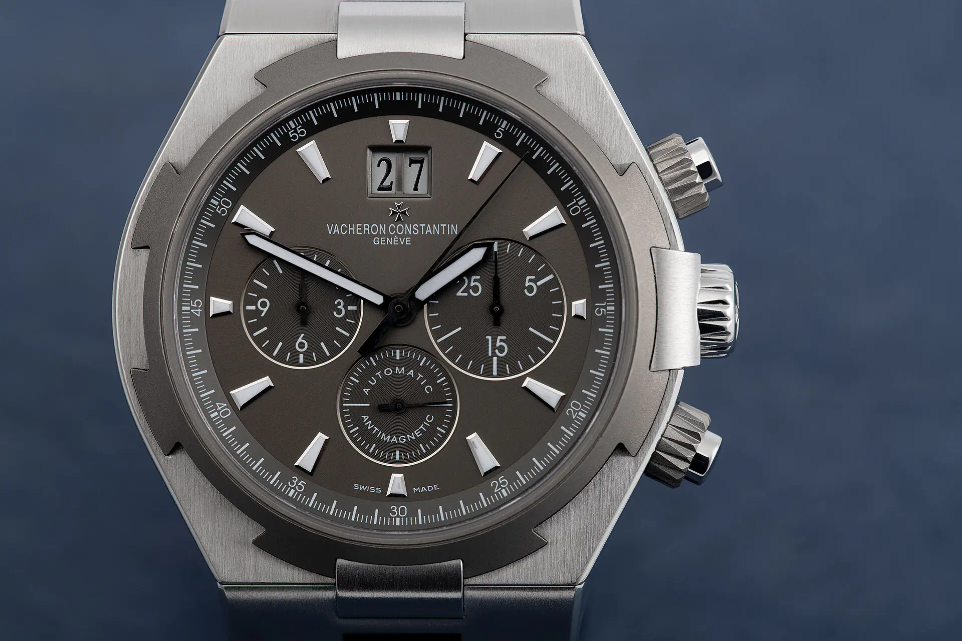 Vacheron Constantin Overseas Chronoghraph 49150/000W-9501 - 42mm - Steel - Grey Dial - Ảnh 3