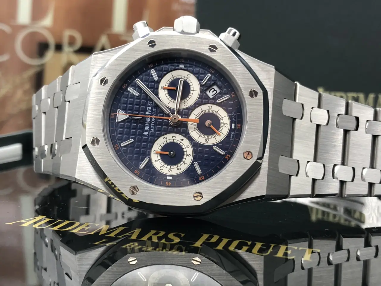 Audemars Piguet Royal Oak Chronograph 26300ST.OO.1110ST.07 - Blue dial - 39mm - Ảnh 3