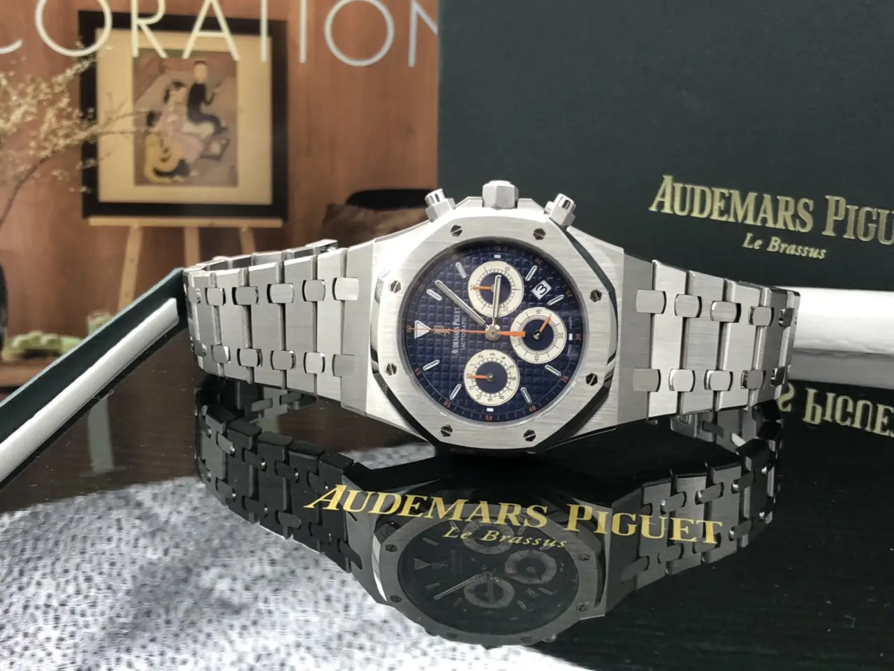 Audemars Piguet Royal Oak Chronograph 26300ST.OO.1110ST.07 - Blue dial - 39mm - Ảnh 4