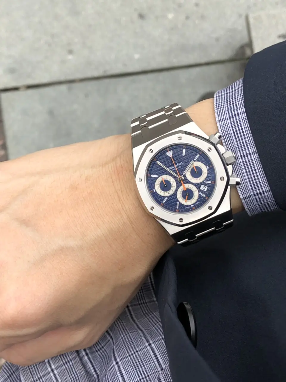 Audemars Piguet Royal Oak Chronograph 26300ST.OO.1110ST.07 - Blue dial - 39mm - Ảnh 5