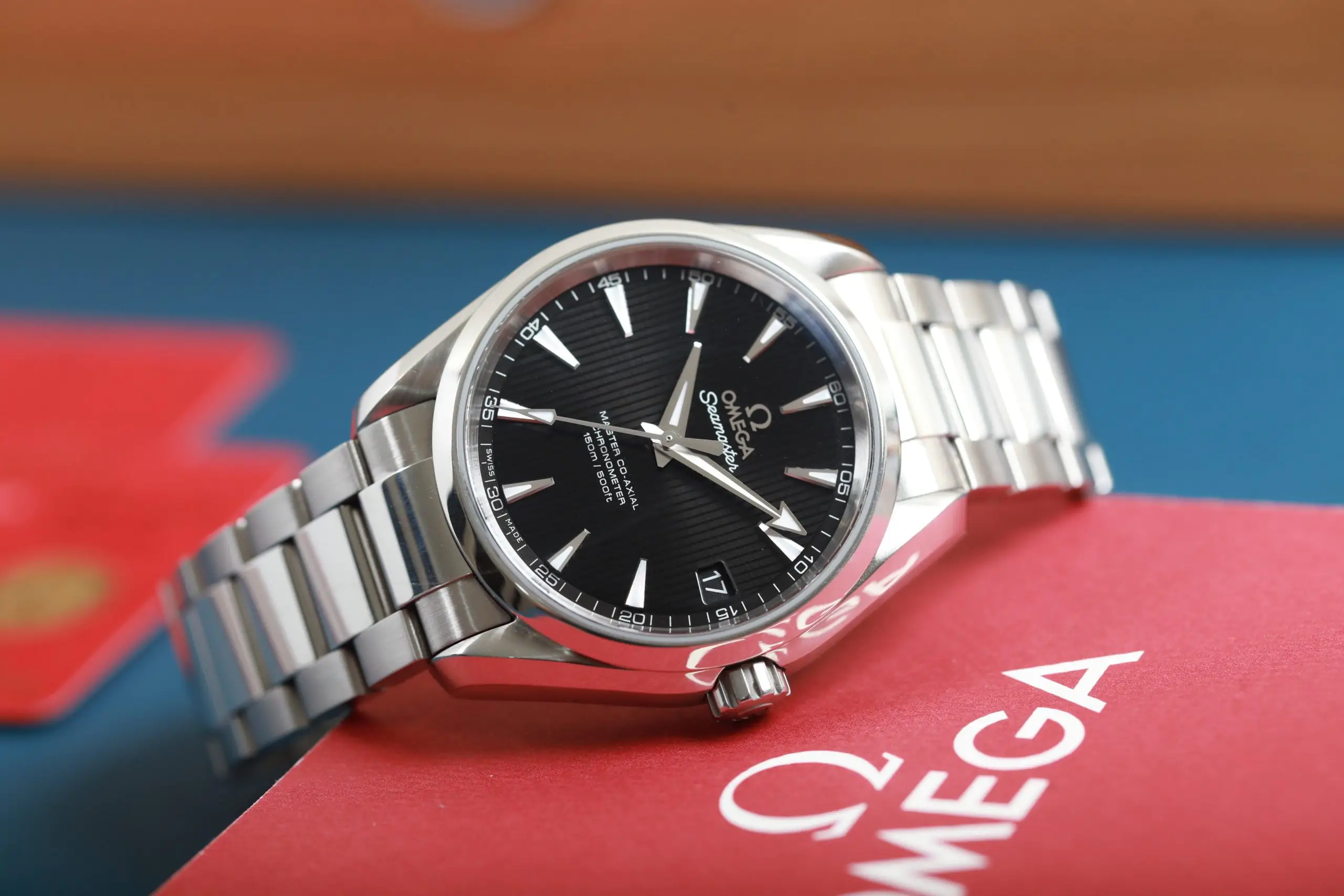 OMEGA SEAMASTER AQUATERRA 150M 8500 – 231.10.39.21.01.002 - BLACK DIAL - 38.5MM - STAINLESS STEEL - Ảnh 2