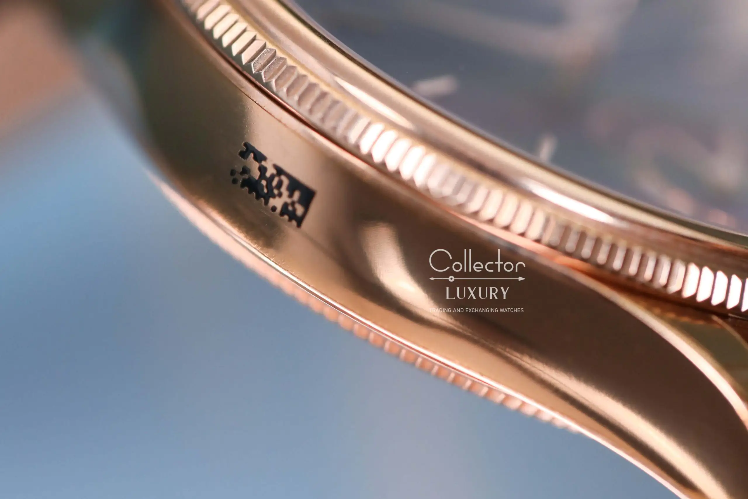 ROLEX CELLINI DUAL TIME - 50525-0015 - Chocolate dial - eveROSE GOLD- 39mm - Ảnh 7