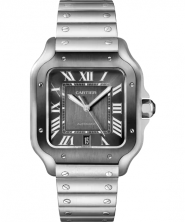 Cartier SANTOS DE CARTIER WSSA0037 - Black dial - Large model