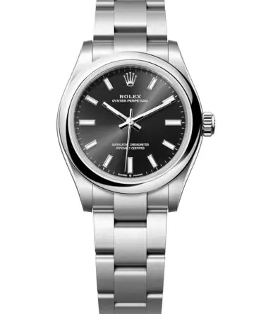 ROLEX OYSTER PERPETUAL 277200-0002- 31MM - BLACK DIAL - OYSTER STAINLESS STEEL