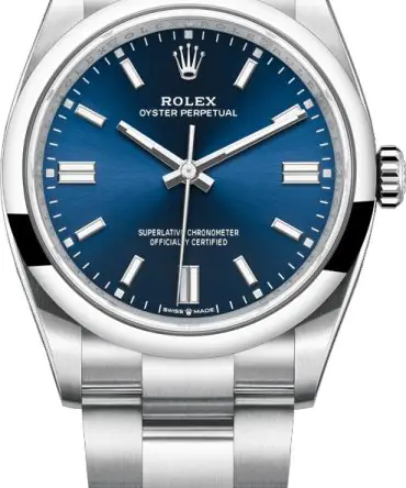 ROLEX OYSTER PERPETUAL 126000-0003 - 36MM - BLUE DIAL - OYSTER STAINLESS STEEL